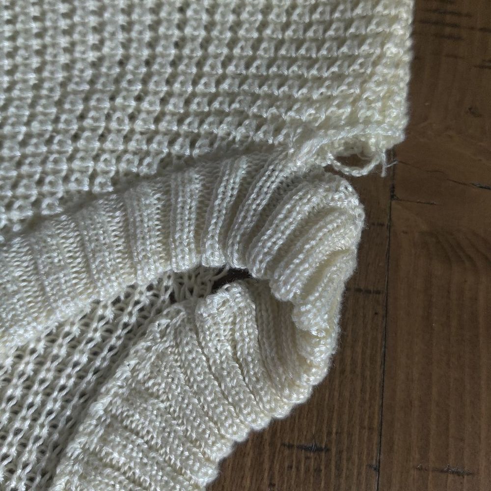 b-Sharp Distressed High-Low Sweater Tunic - Picture 4 of 8